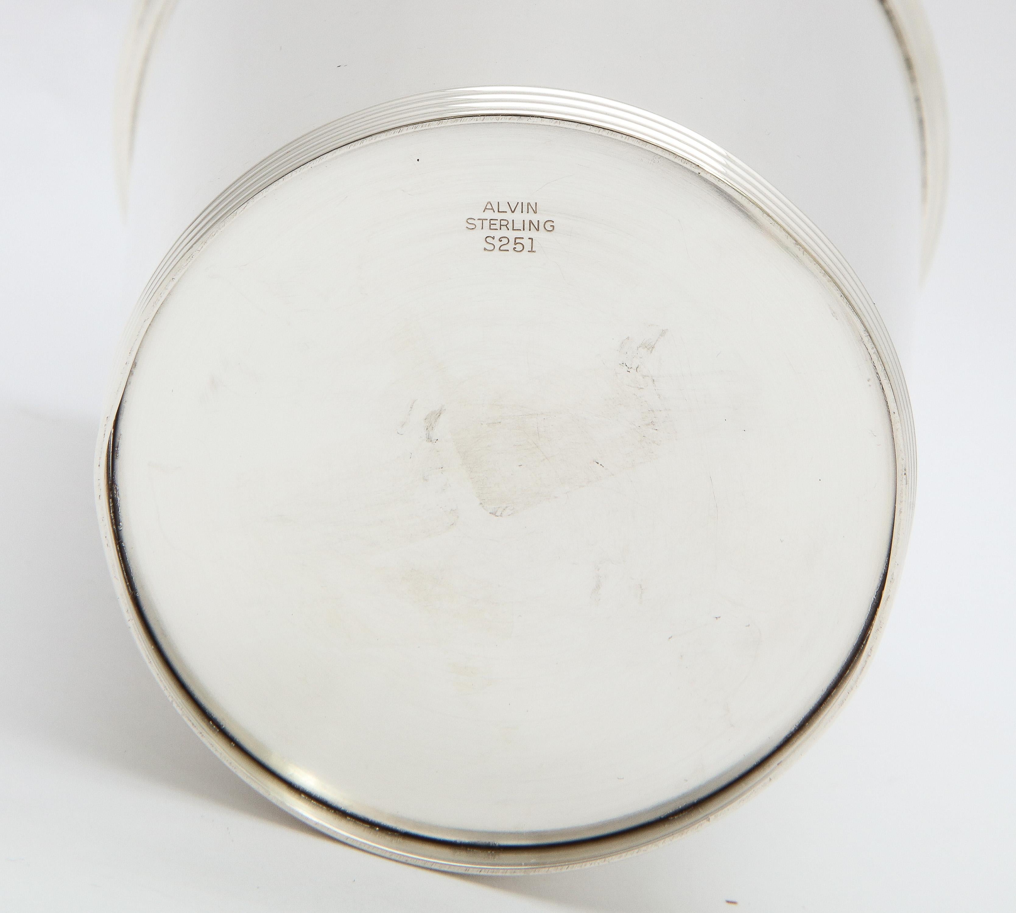 Art Deco Period Sterling Silver Mint Julep Cup 3
