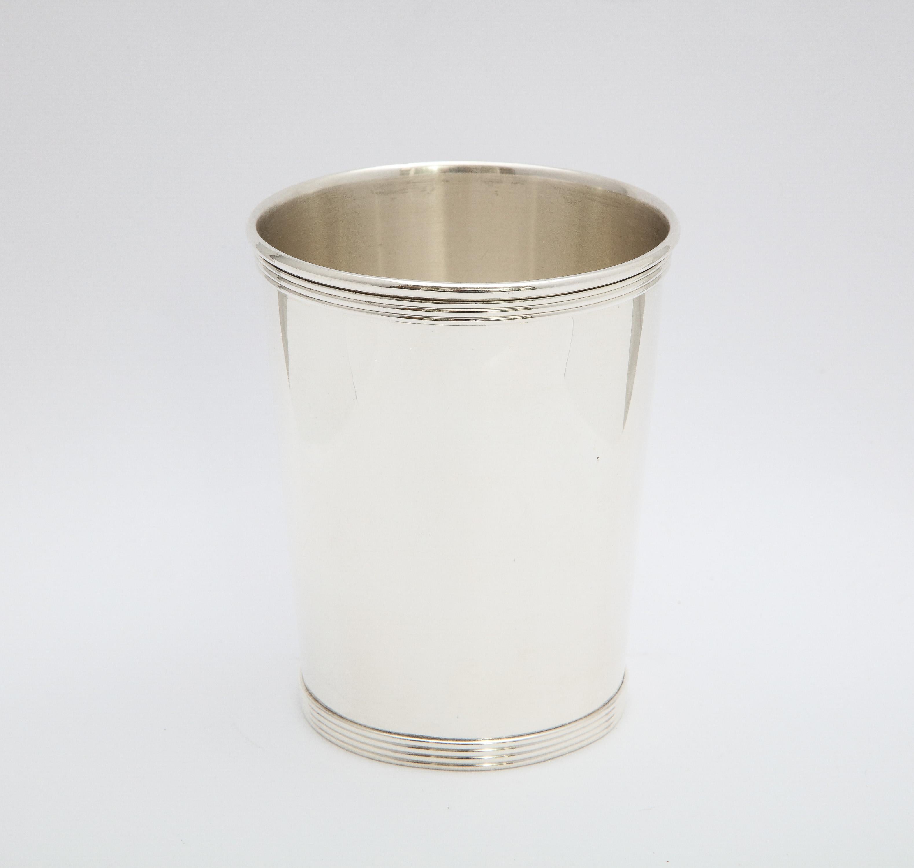 Art Deco Period Sterling Silver Mint Julep Cup 4