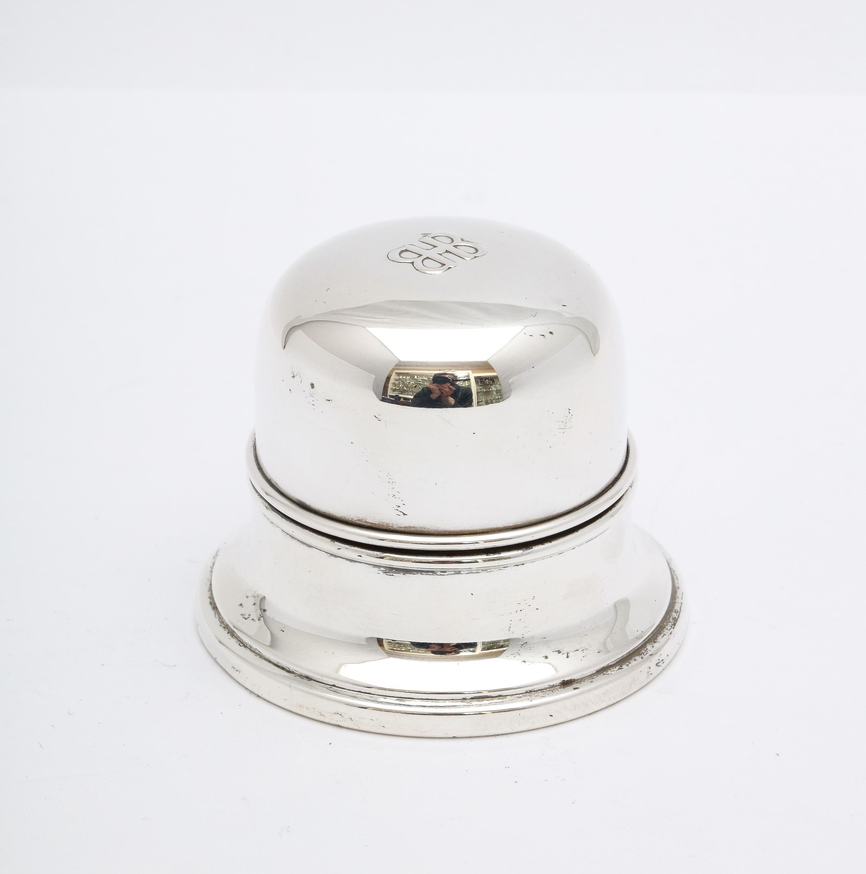 birks silver ring box