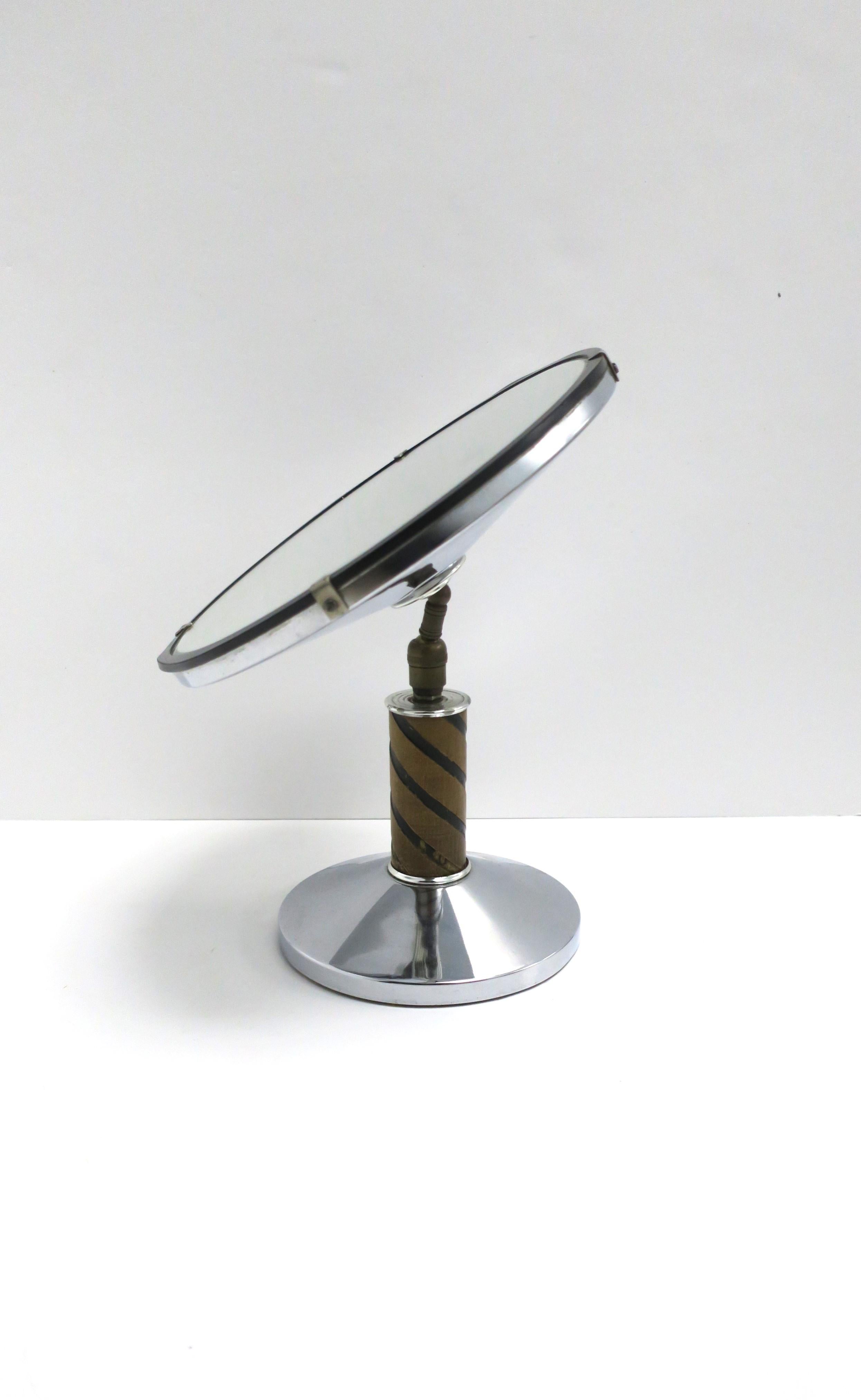 20th Century Art Deco Period Table Vanity Mirror For Sale