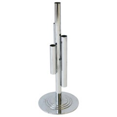 Art Deco Period Tubular Chrome Sculpture by Ruth and William Gerth for Chase