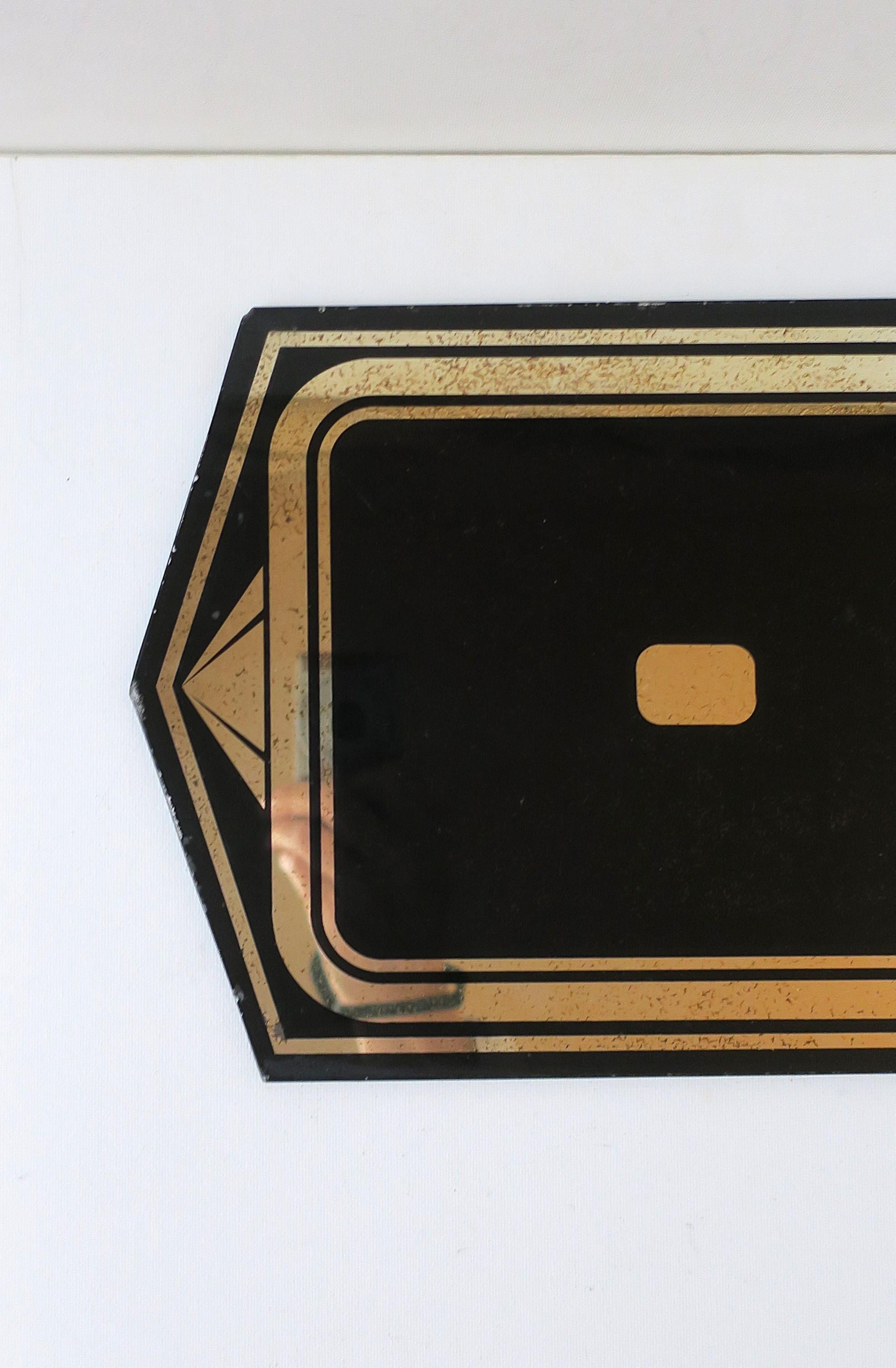 Specchio per vassoio di vanità d'epoca Art Deco Mirror in vendita 8