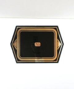 Art Deco Period Vanity Tray Mirror