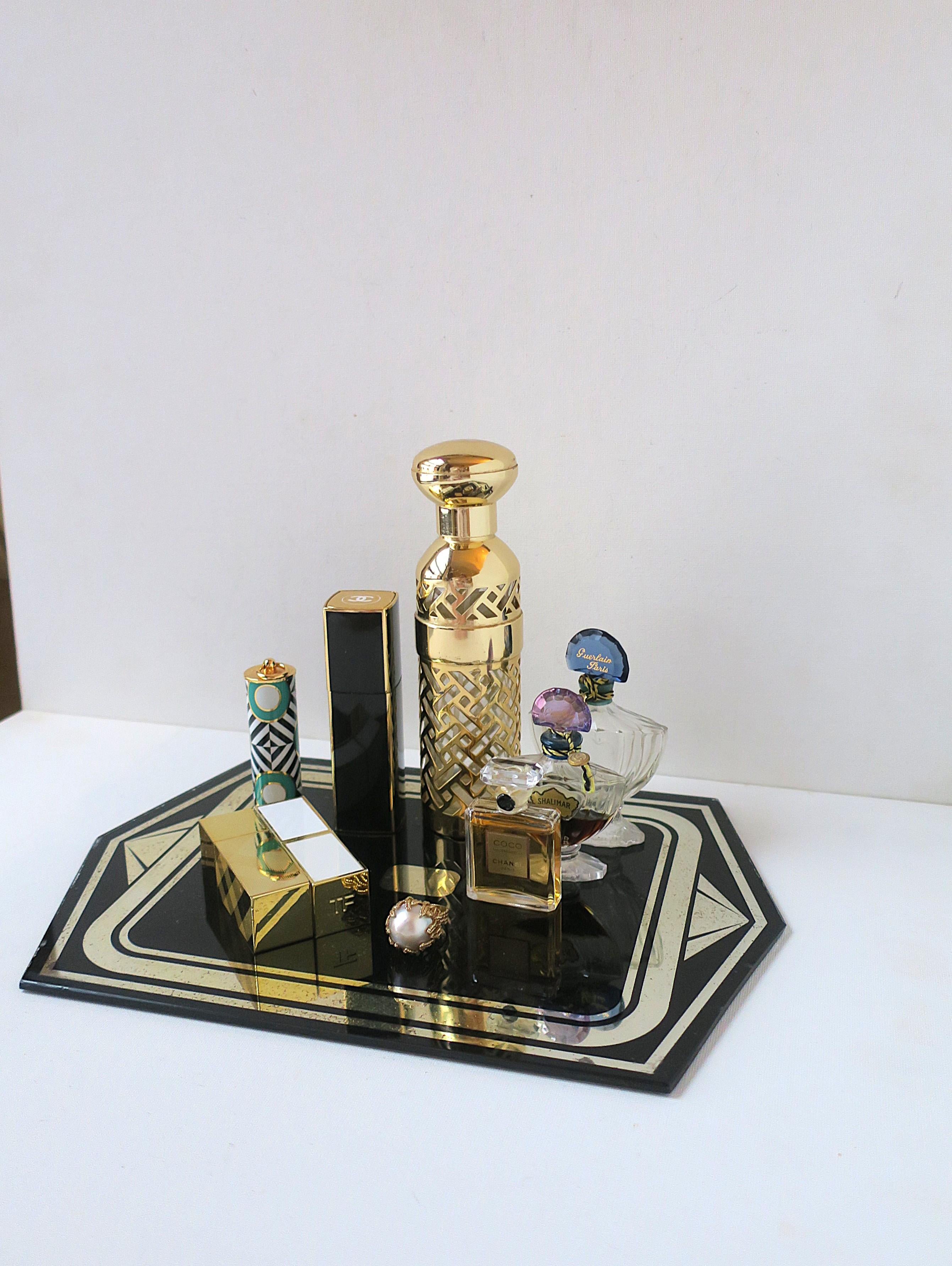 Specchio per vassoio di vanità d'epoca Art Deco Mirror in vendita 1