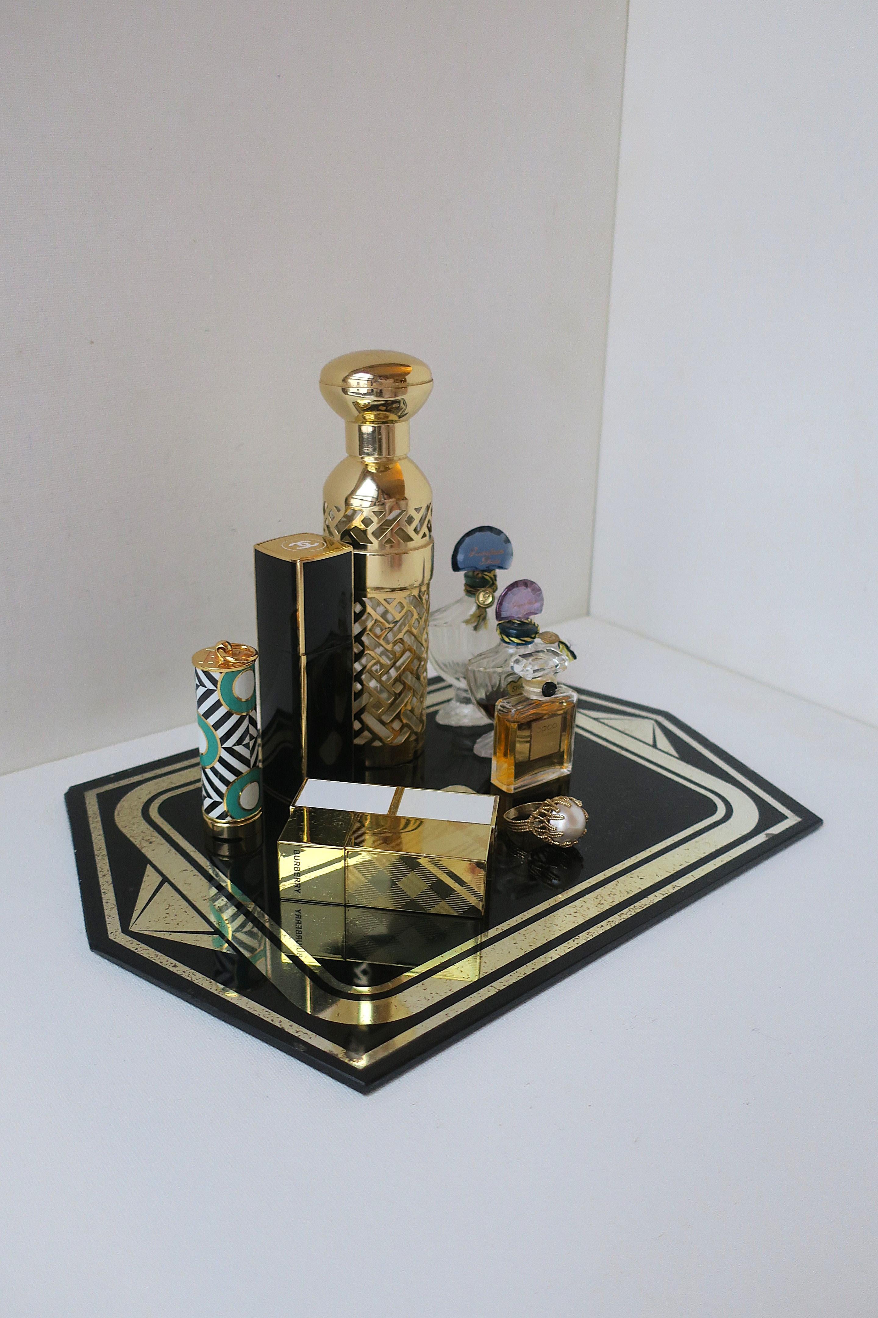 Specchio per vassoio di vanità d'epoca Art Deco Mirror in vendita 2