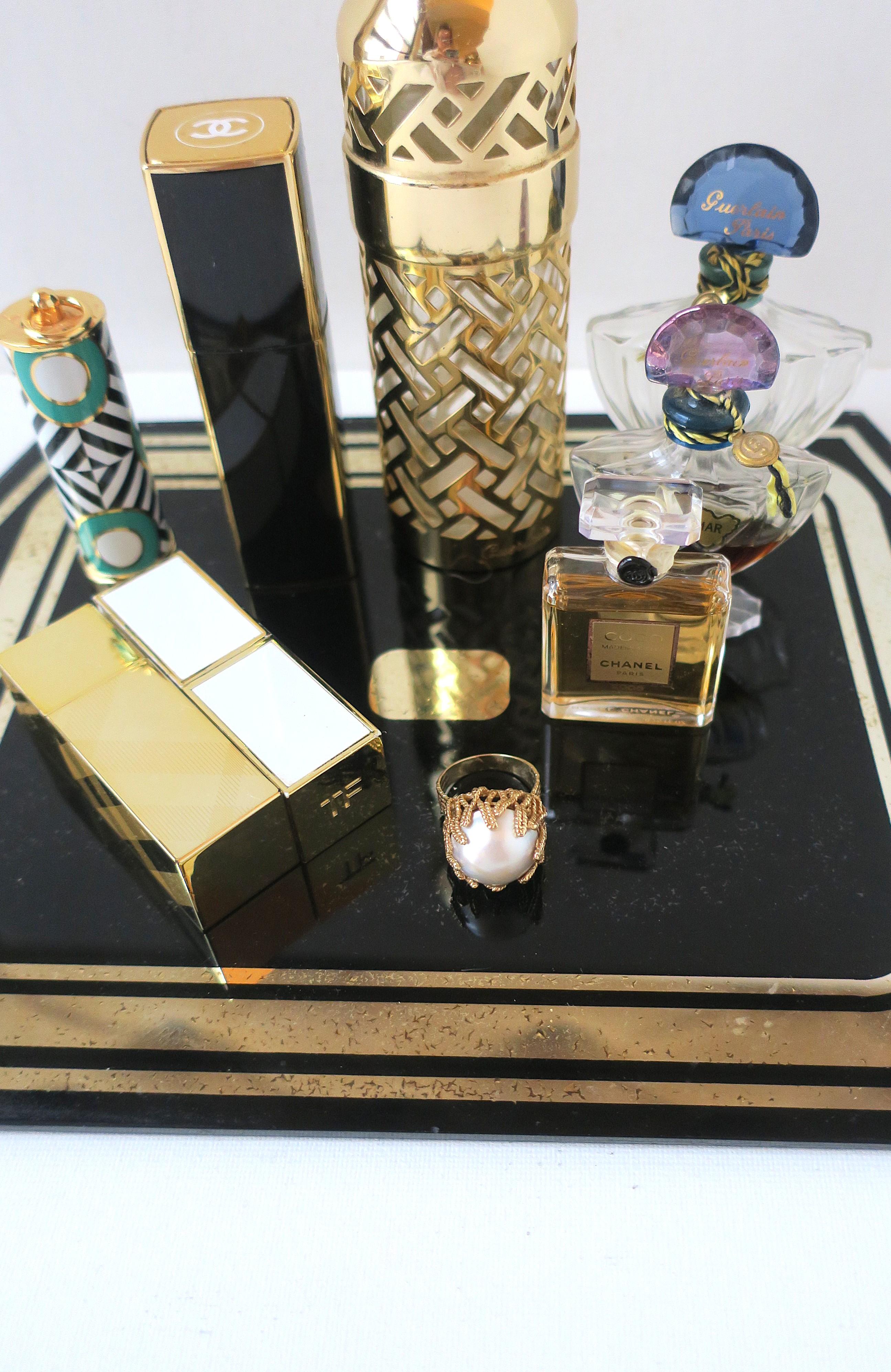 Specchio per vassoio di vanità d'epoca Art Deco Mirror in vendita 3