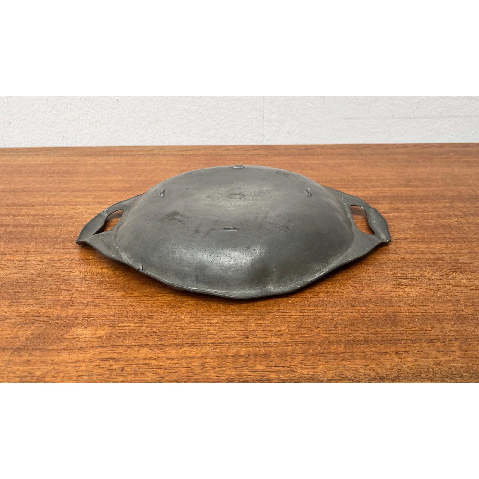 Art Deco Pewter 4913 Bowl from Kayser Zinn For Sale 5
