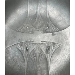 Bol Art déco en étain 4913 de Kayser Zinn