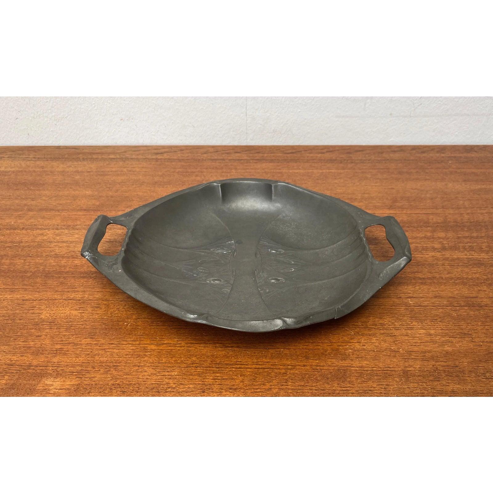20th Century Art Deco Pewter 4913 Bowl from Kayser Zinn For Sale