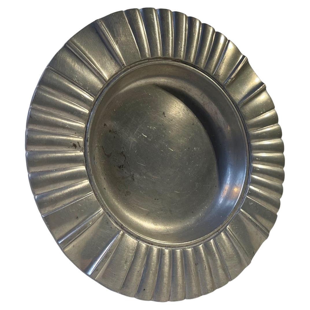 Art Deco Pewter Bowl by Just Andersen, 1930s For Sale
