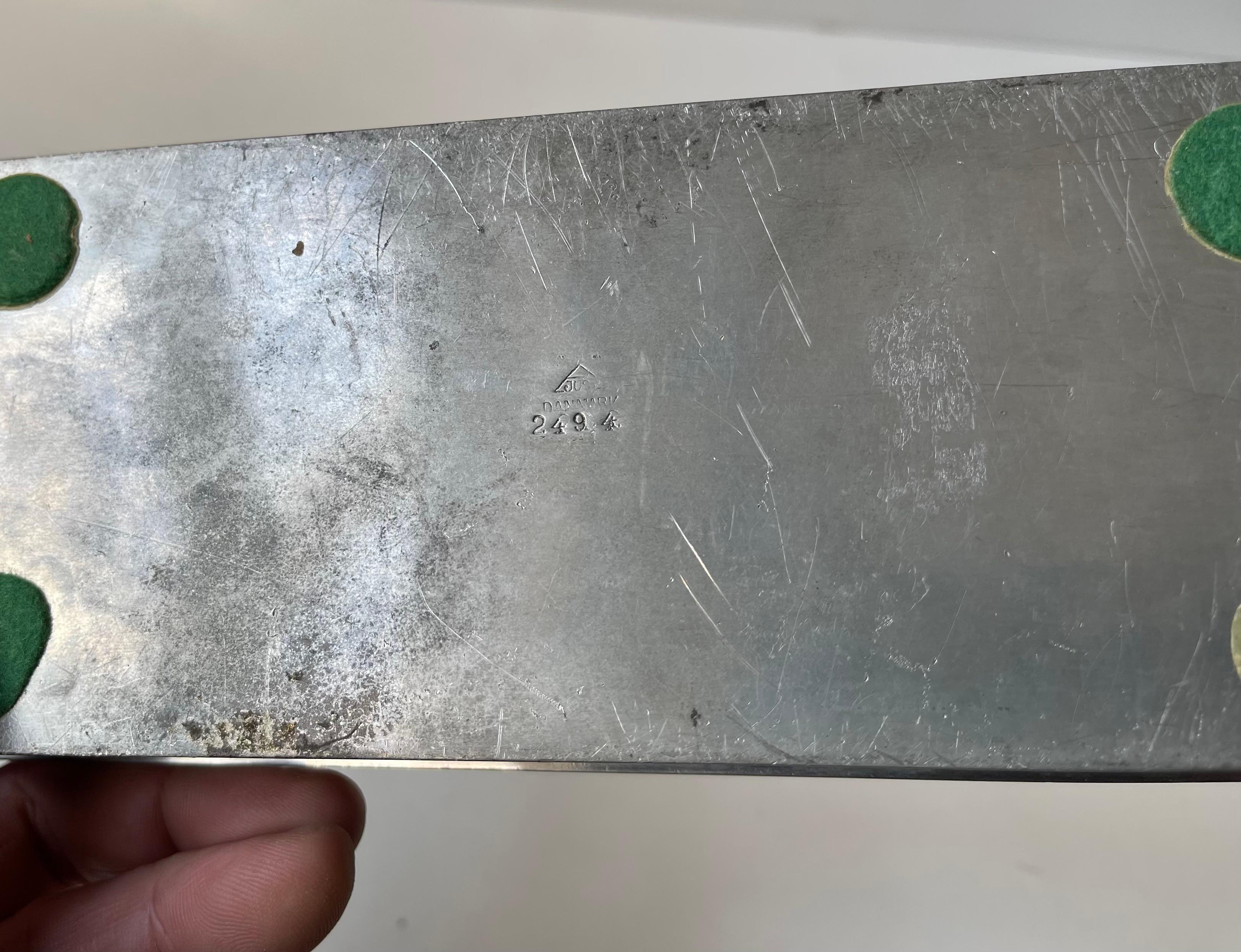 Art Deco Pewter Cigarette Box by Just Andersen, Denmark, 1930s im Angebot 2