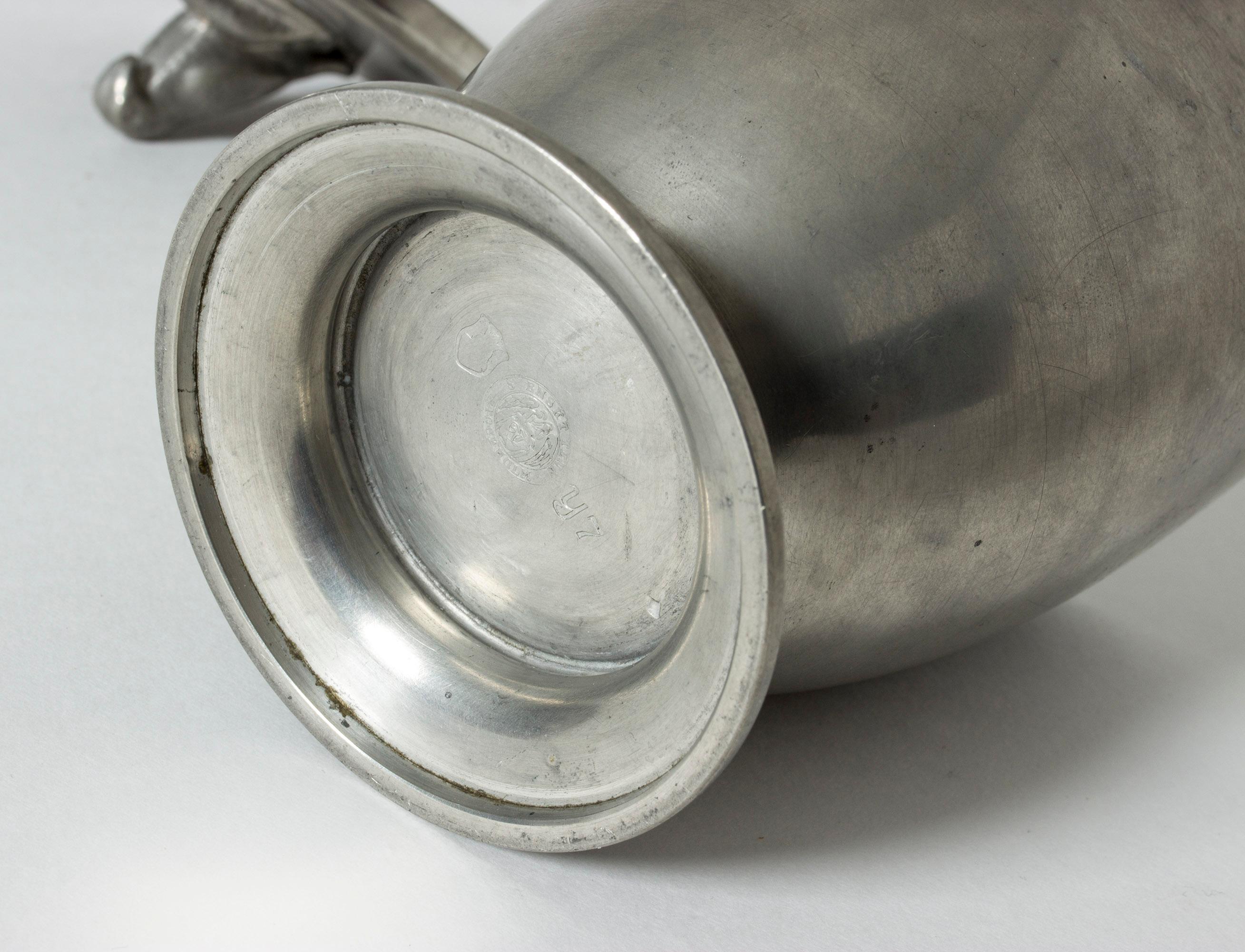 Art Deco Pewter Jar by Estrid Ericson 1