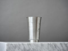 Art-Déco-Vase aus Zinn von Edvin Ollers, Schweden, 1950er Jahre. Svenskt Tenn.