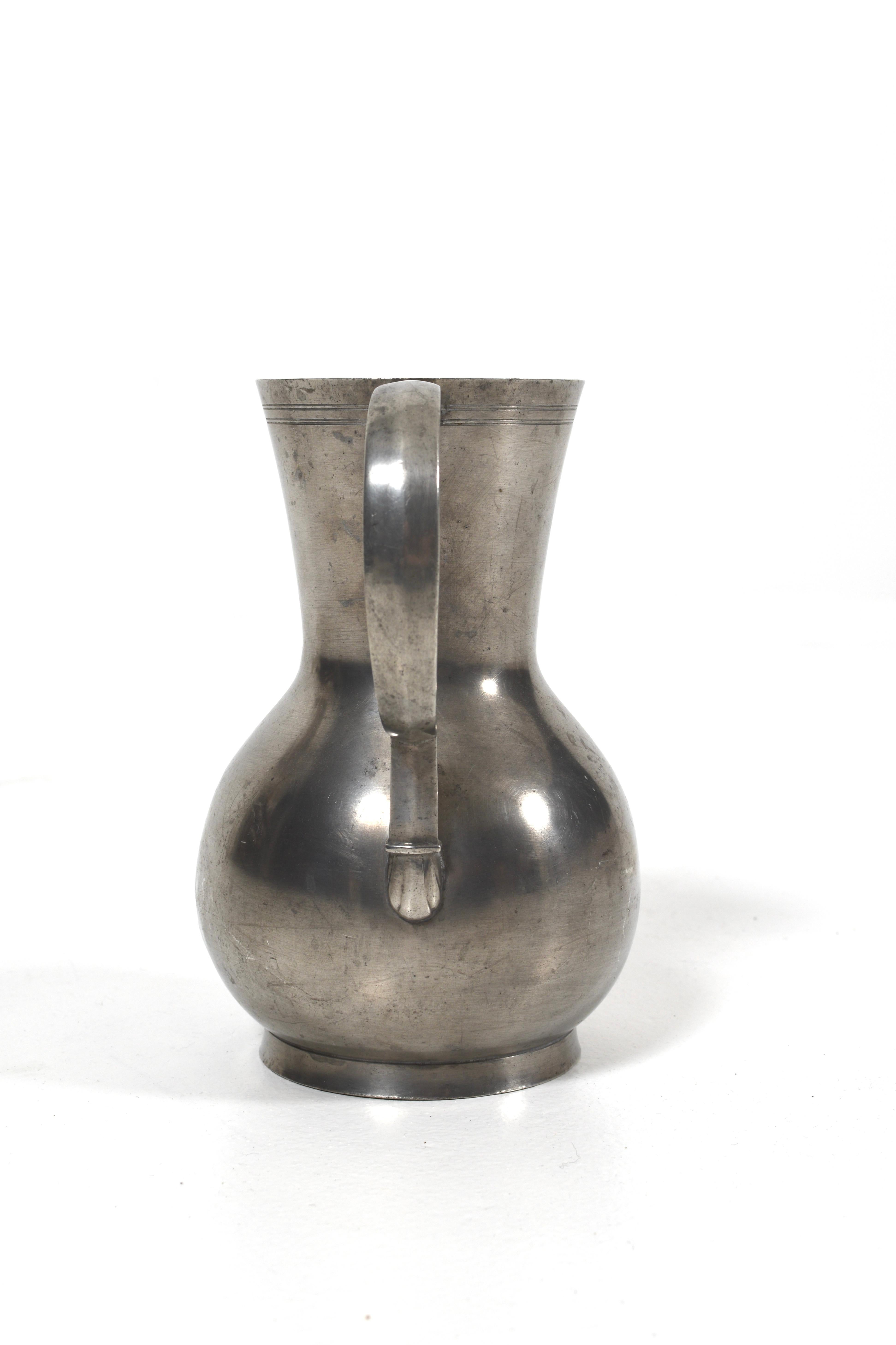 Vaso in peltro Art Deco di GAB, Stoccolma, 1932 - The Modern Scandinavian Design in vendita 1