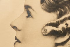 Art Deco Photographic Poster of MacDonald Hair Steam System Advertisement