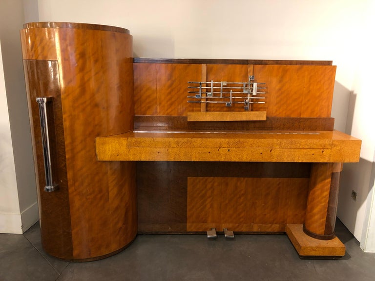 Art Deco Piano Bar by French Manufacture Gaveau, circa 1925 at 1stDibs