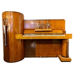 Art Deco Piano Bar by French Manufacture Gaveau, circa 1925