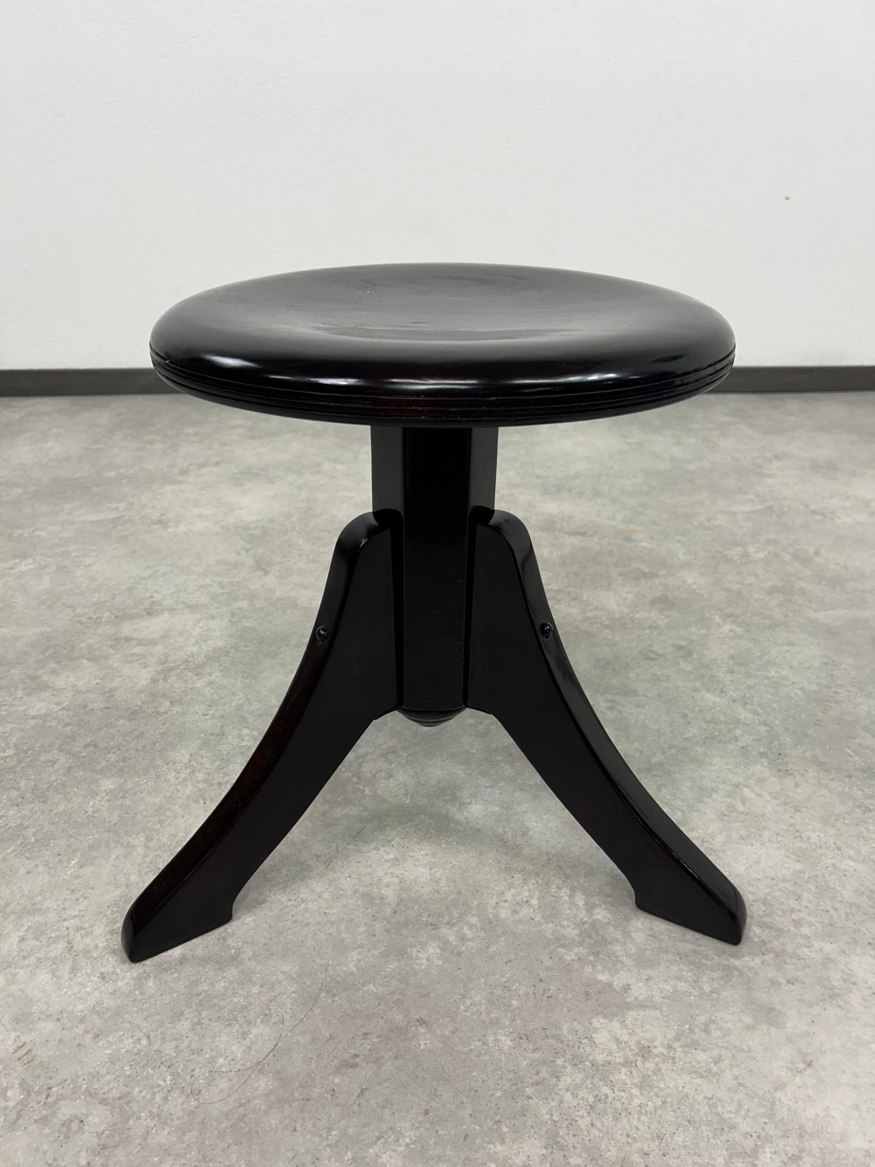 Art Deco Art deco piano chair For Sale