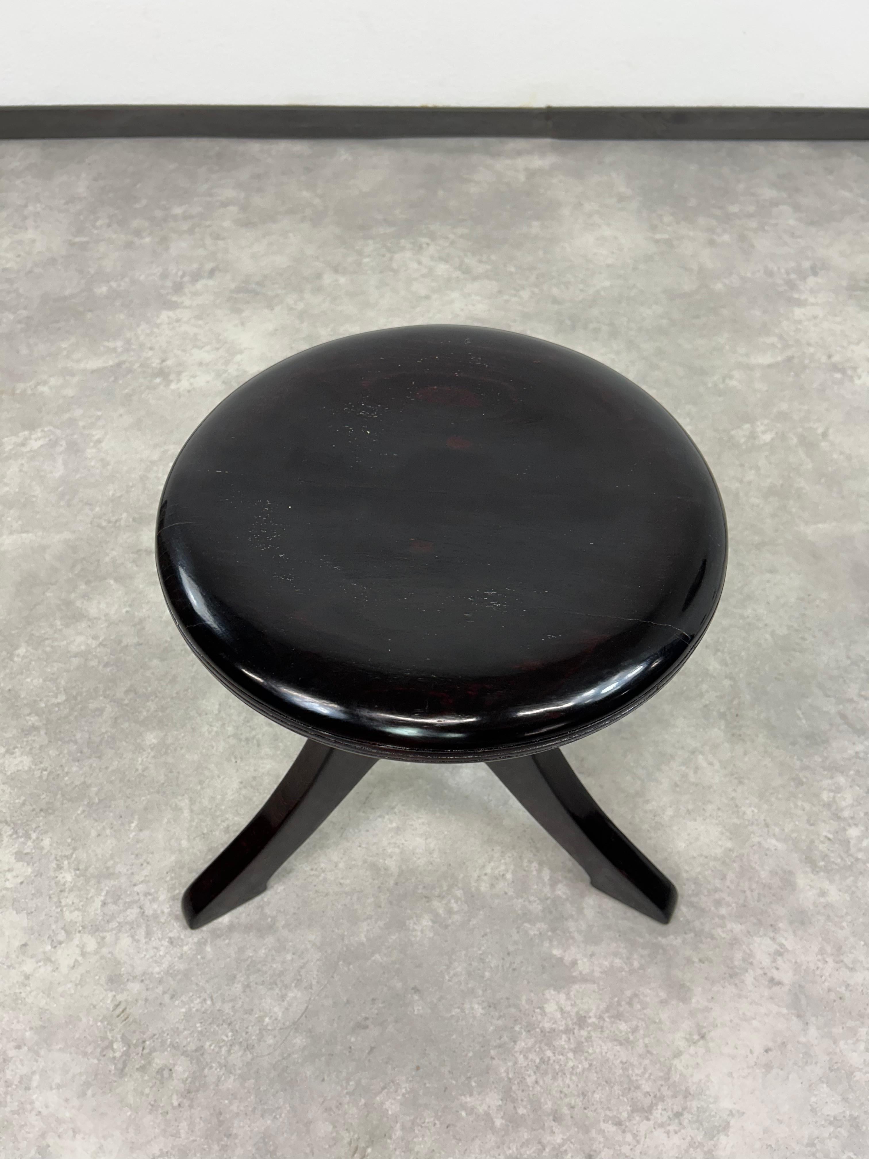 Slovak Art deco piano chair For Sale