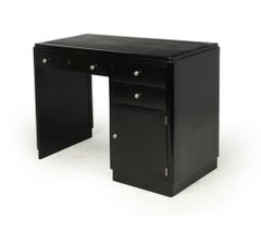Art Deco Piano Finish Desk c1930