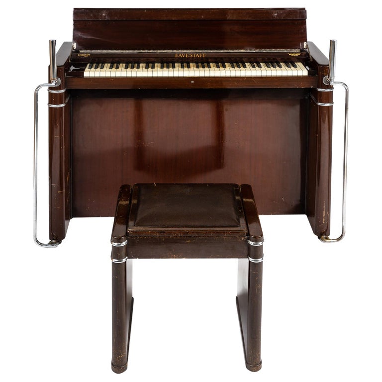 Art Deco Piano from Eavestaff at 1stDibs | eavestaff mini piano art