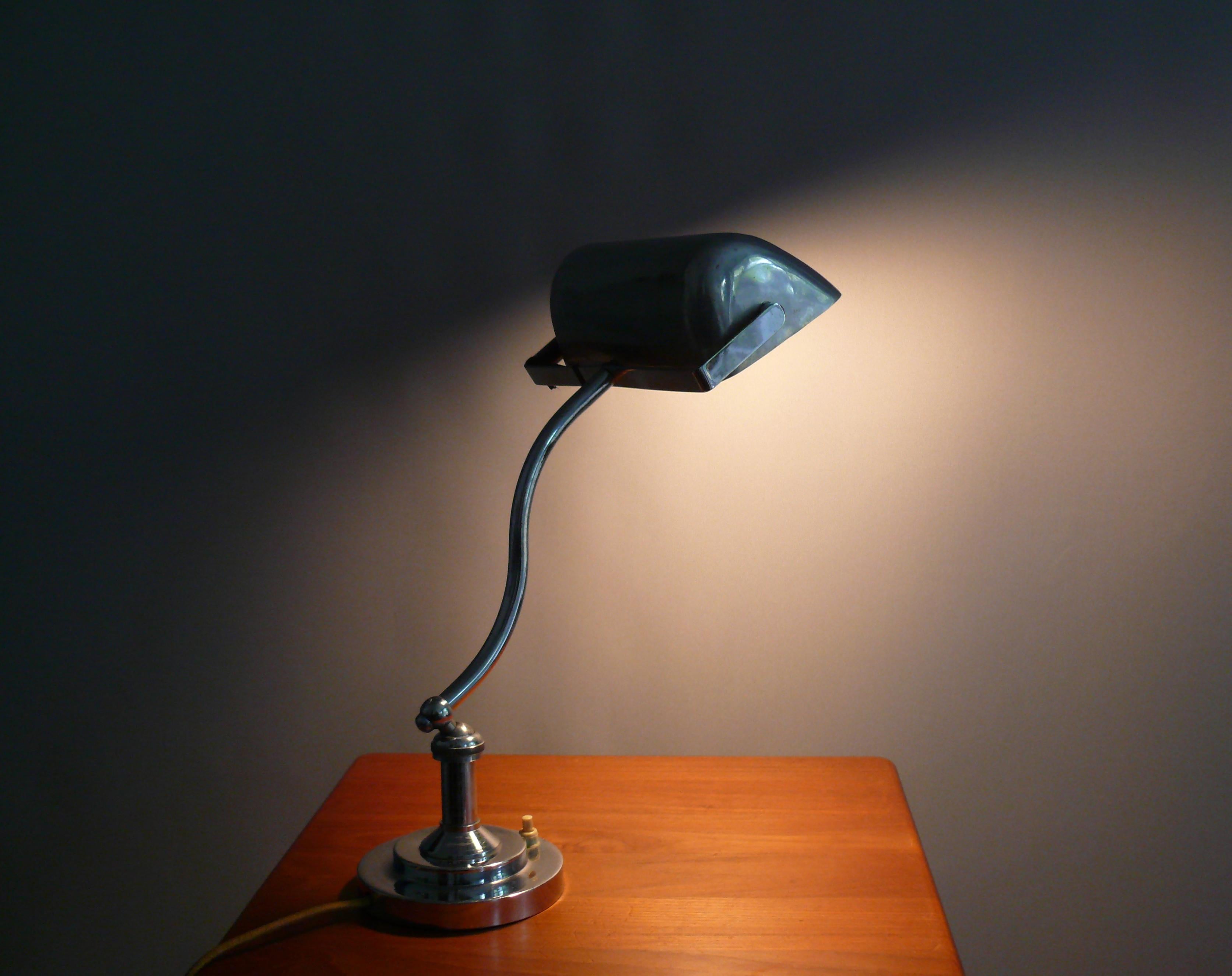 Art déco  Lampada da pianoforte / Lampada da tavolo, Germania, anni '30 in vendita 12