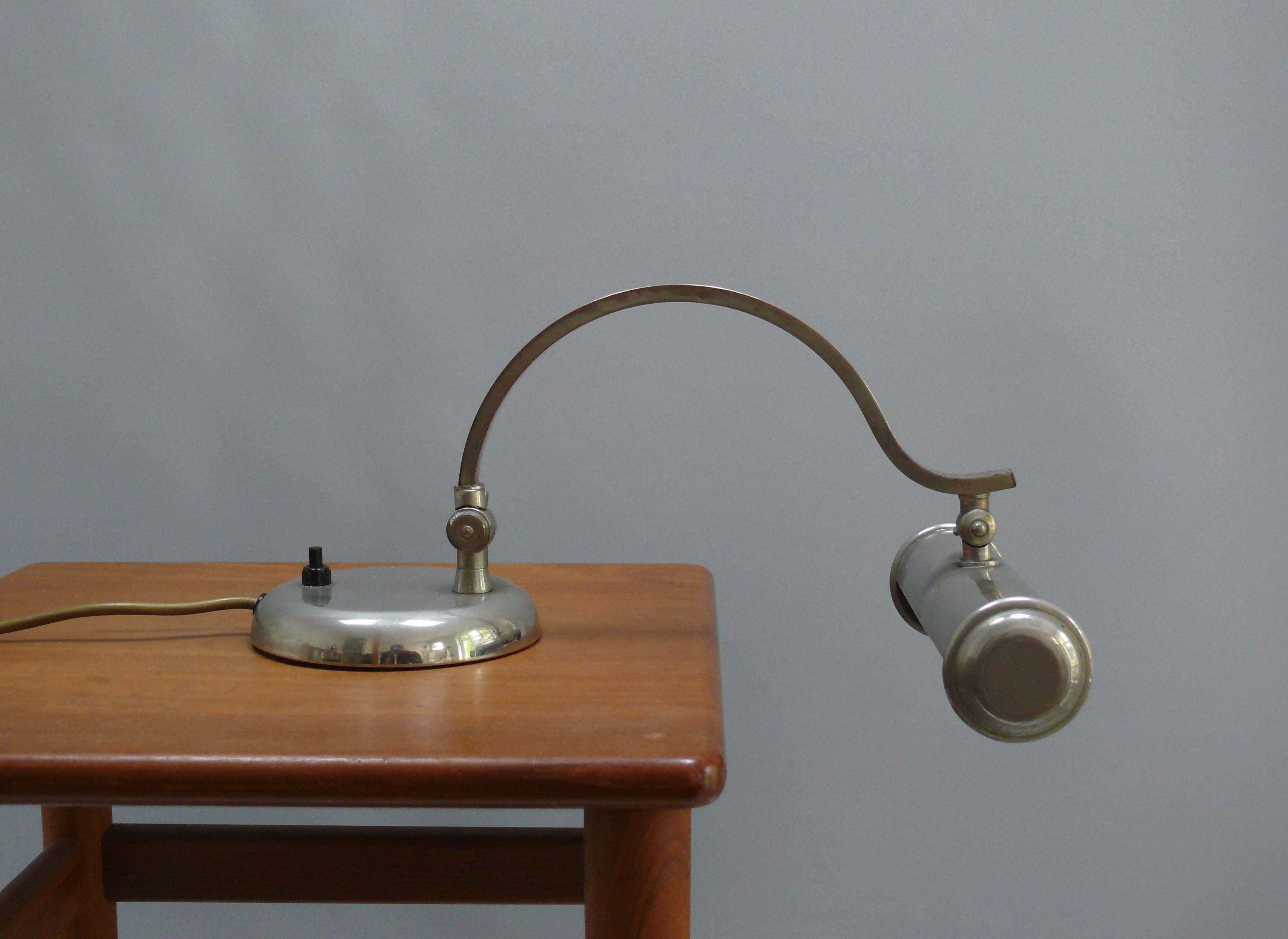 Art déco  Klavier-/Tischlampe, Deutschland, 1930er Jahre im Zustand „Gut“ im Angebot in Schwerin, MV