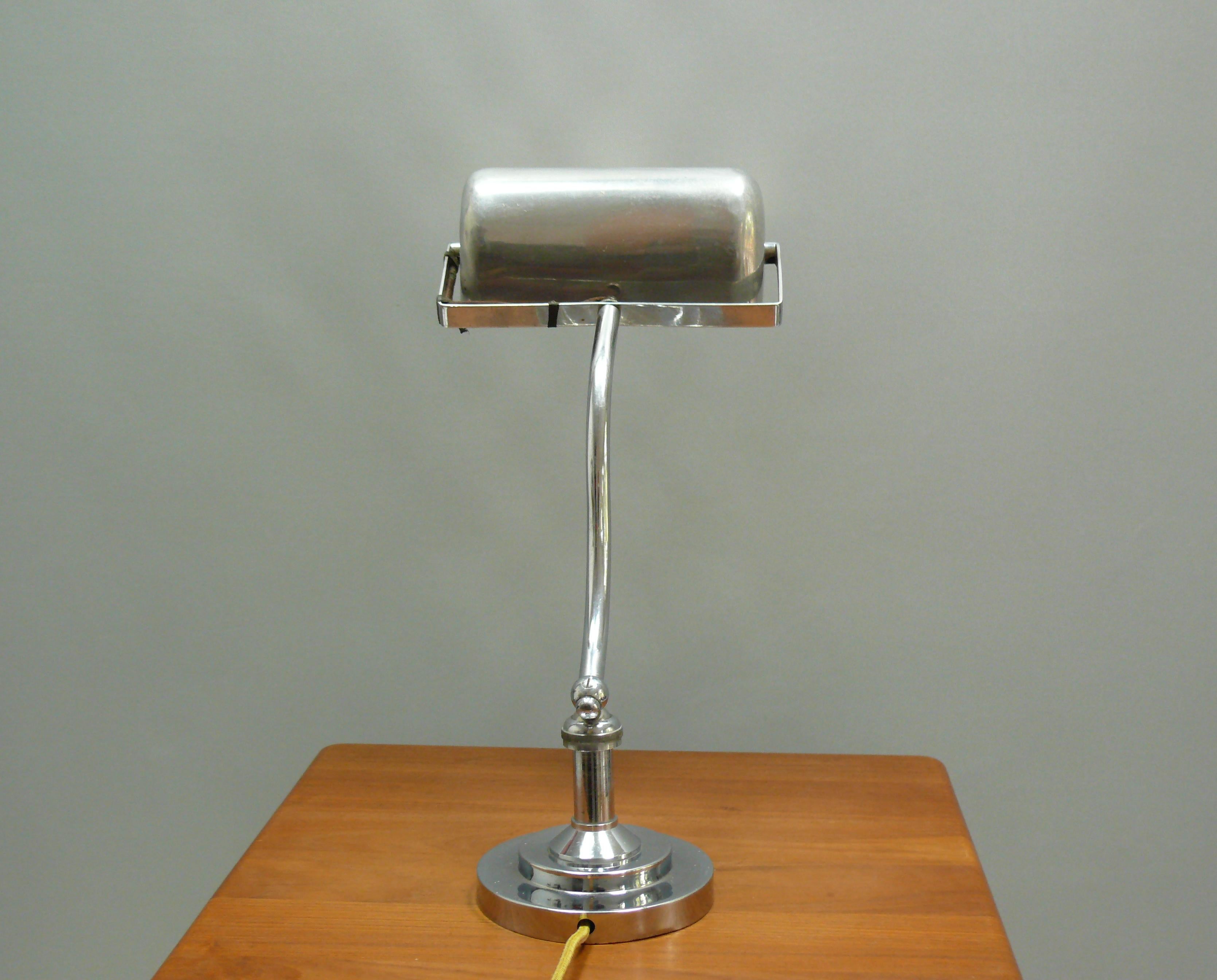 Tedesco Art déco  Lampada da pianoforte / Lampada da tavolo, Germania, anni '30 in vendita