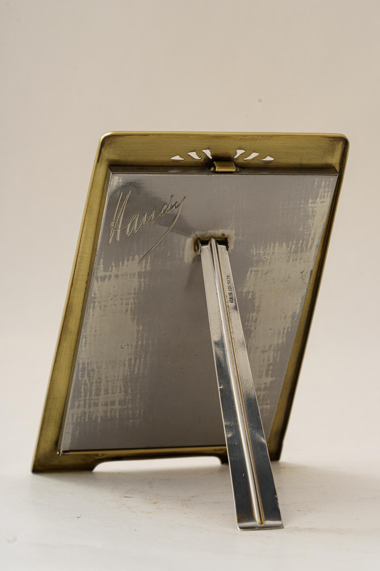Lacquered Art Deco picture Frame vienna around 1920s For Sale
