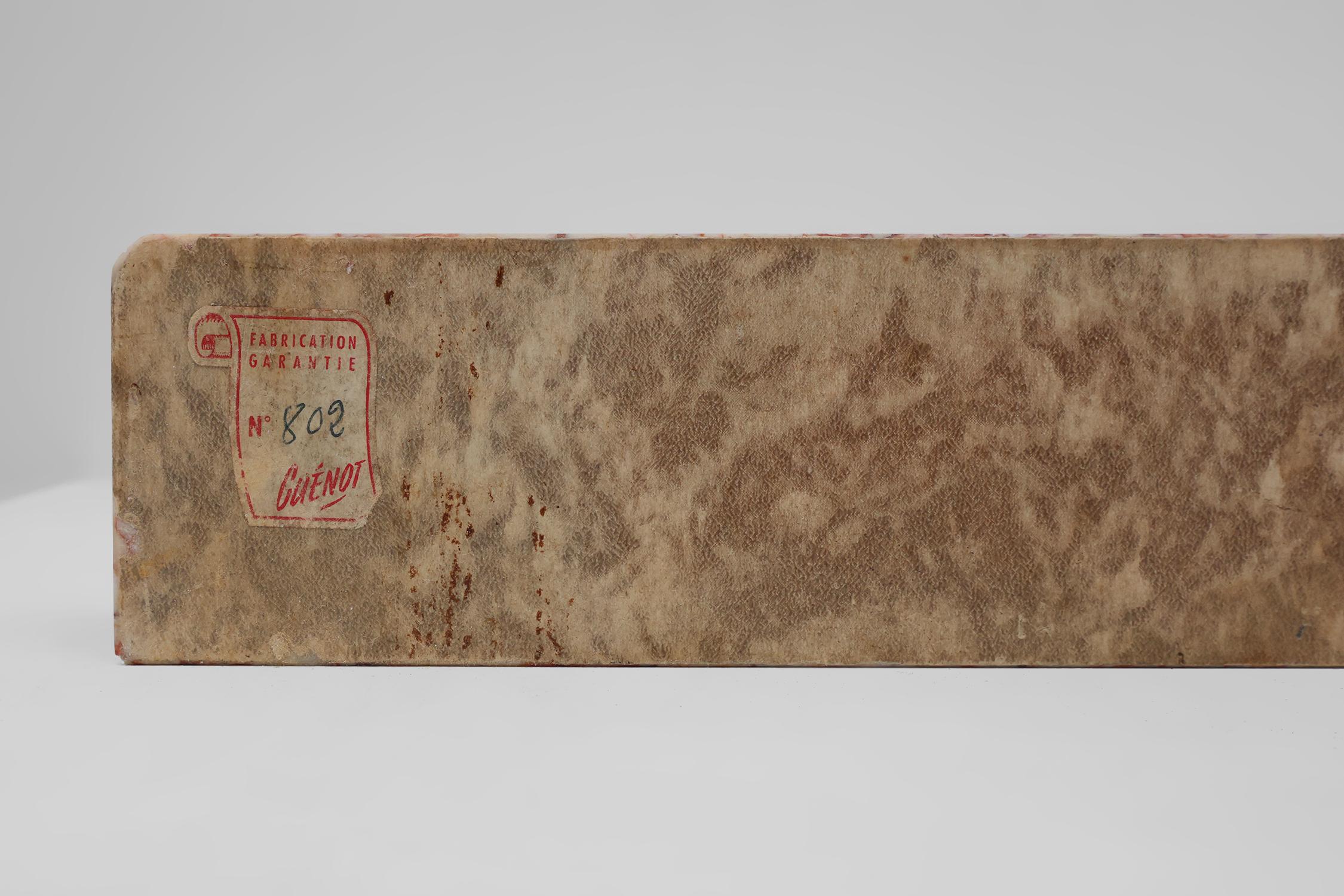 Art Deco Picture Frame with Toucan Sculpture by Guénot, France, circa 1920 For Sale 6