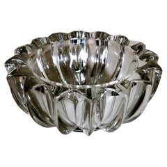 Art Deco Pierre D'Avesn Molded Glass Bowl, France