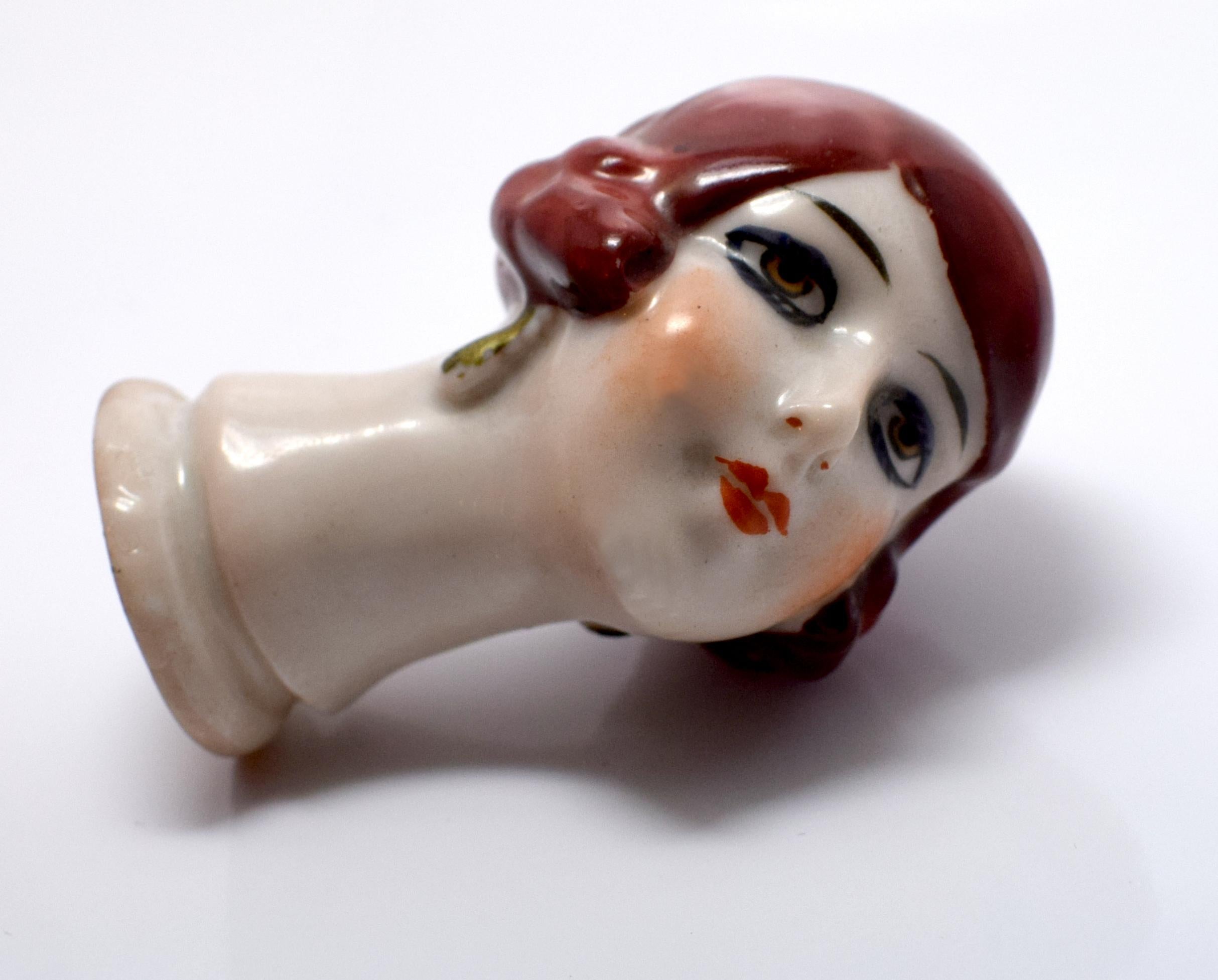 20th Century Art Deco Pin Cushion Doll by Fasold & Stuach