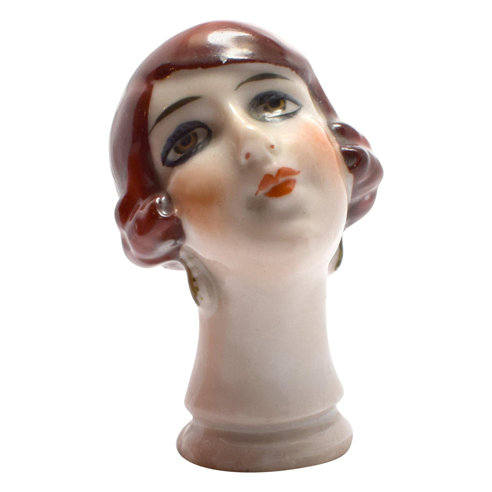 Art Deco Pin Cushion Doll by Fasold & Stuach