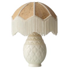 Art Deco “Pineapple” Lamp, Charles Catteau for Boch Frères Keramis, c. 1925