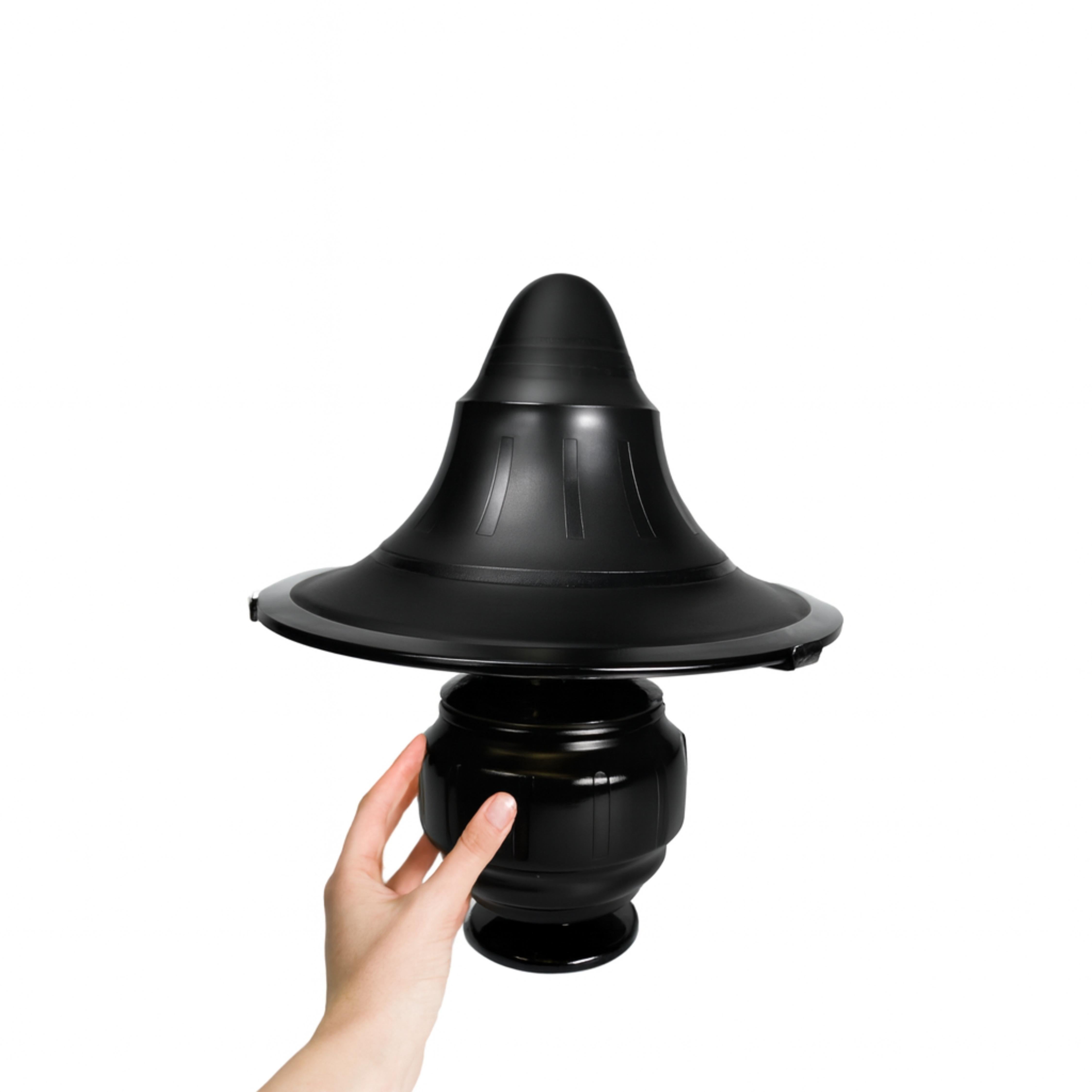 French Art Deco Pink Glass Mushroom Table Lamp, France, 1930s For Sale