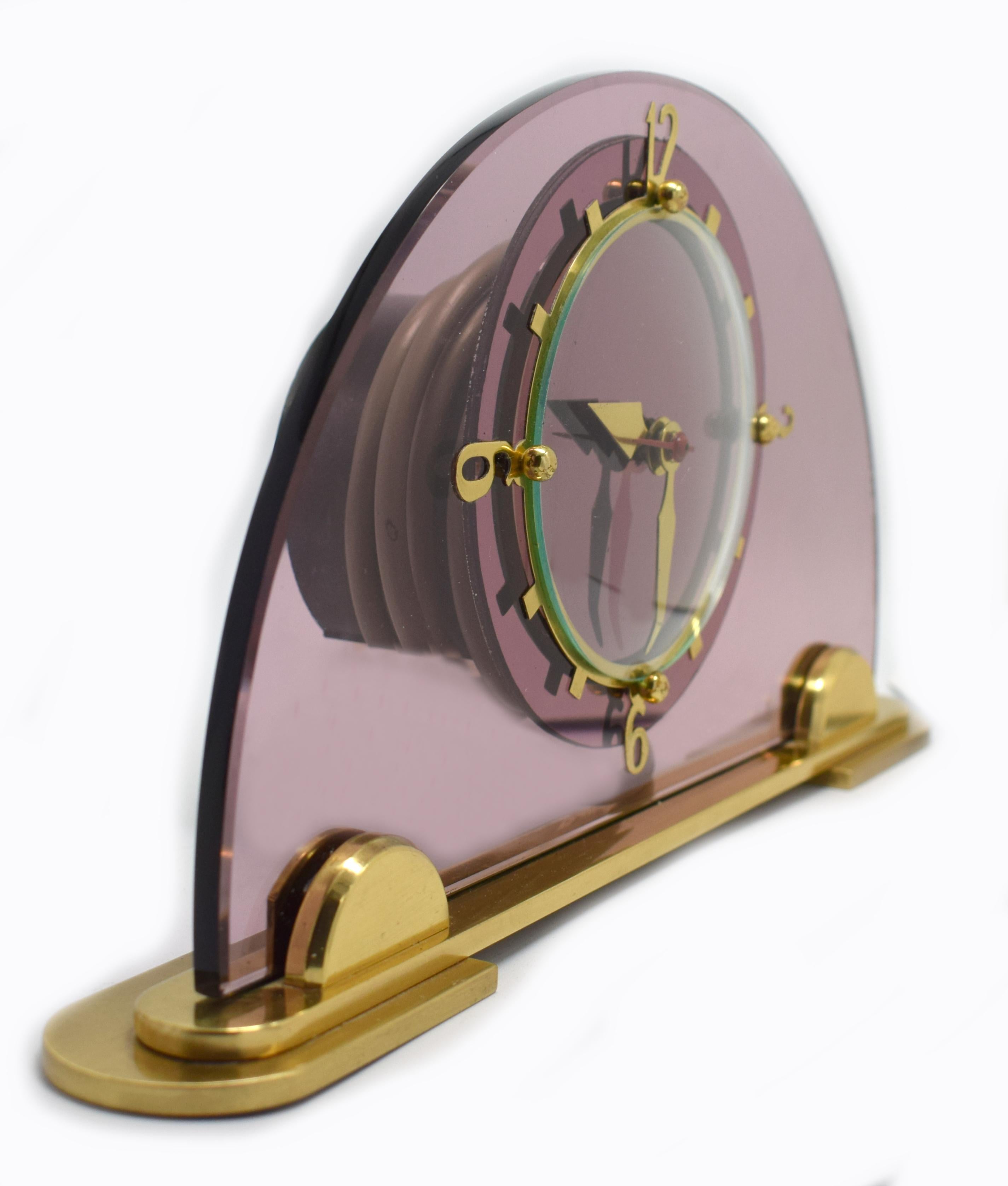 smiths mantel clock 1950s