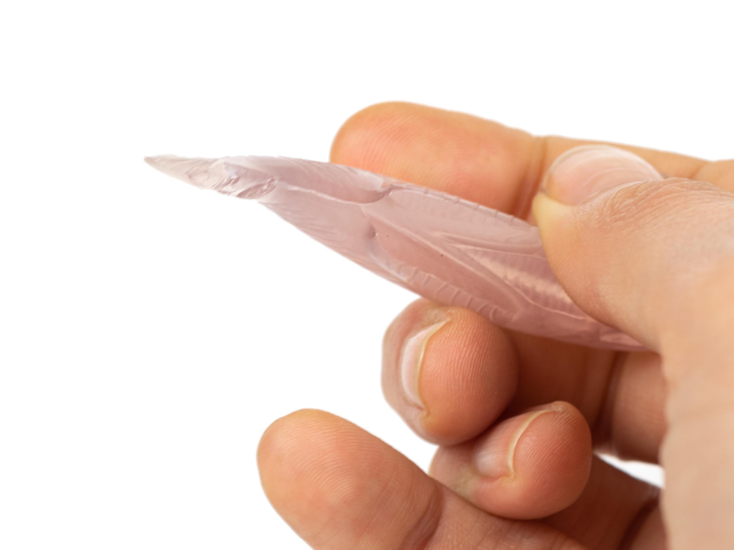 Art déco Verre opalin rose Art Déco par Sabino Glass, France, années 1930 en vente