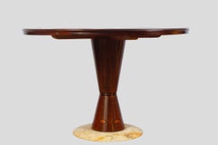 Art Deco Pink Top Dining or Center Table Attributed. to Osvaldo Borsani