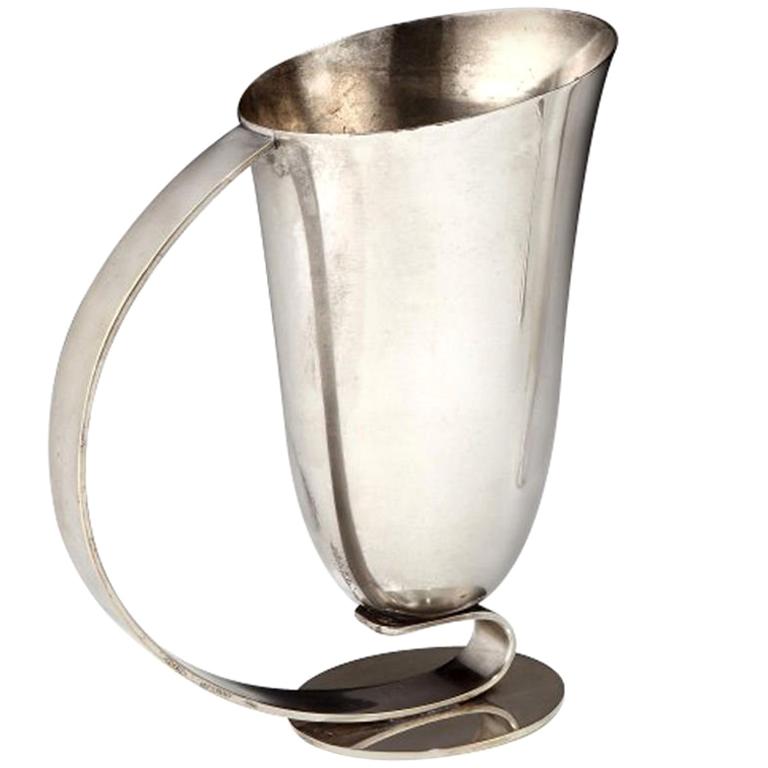 Art Deco pitcher or jug by Maison Desny (1927-1933) For Sale