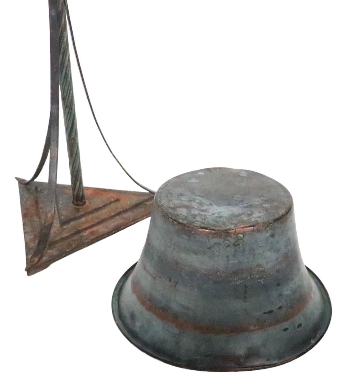 20ième siècle Jardinière Art déco en bronze, fer forgé et fonte, vers les années 1920/ 1930 en vente