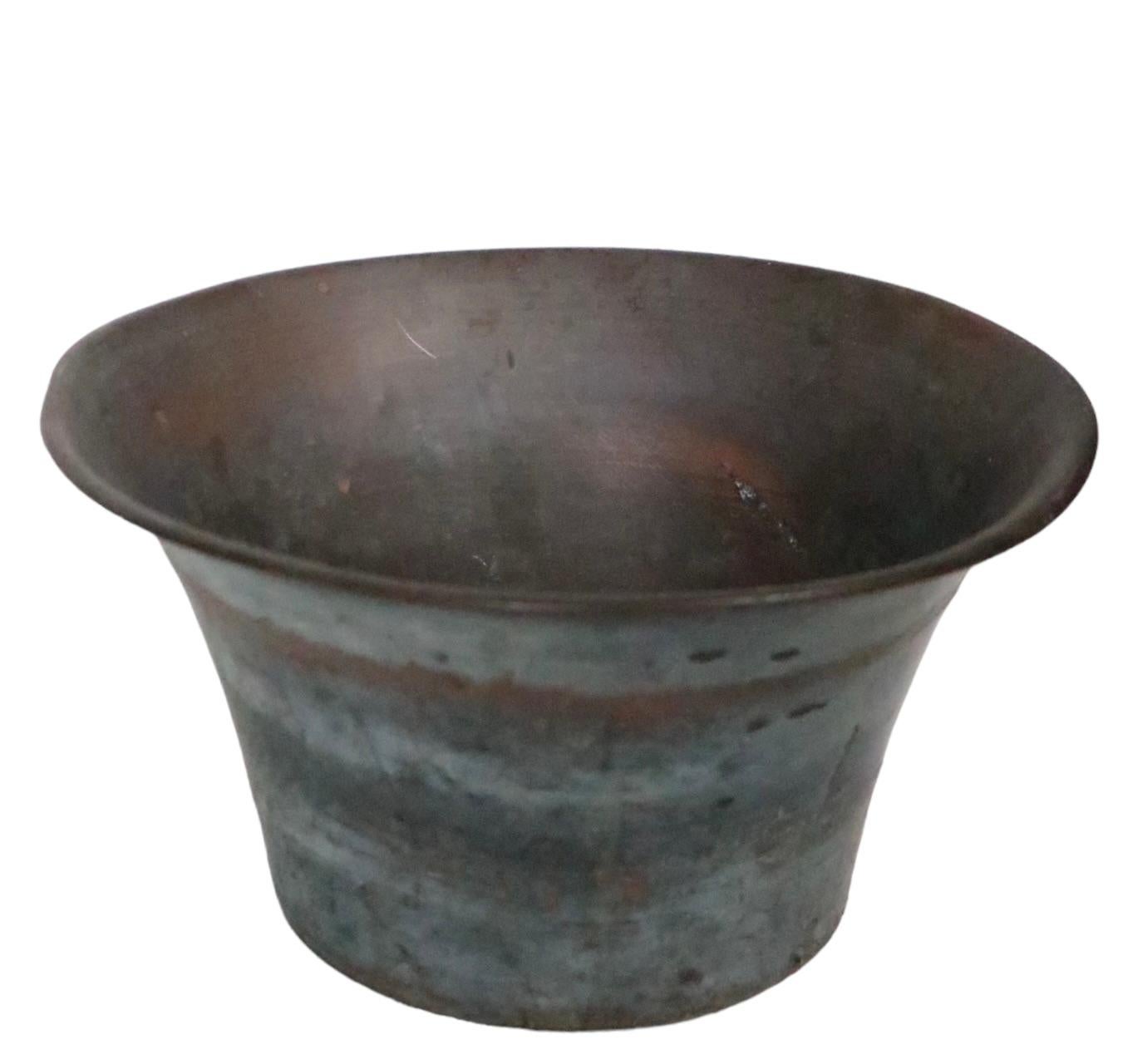 Jardinière Art déco en bronze, fer forgé et fonte, vers les années 1920/ 1930 en vente 1
