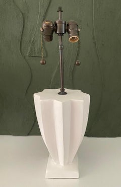 Art Deco Plaster Lamp