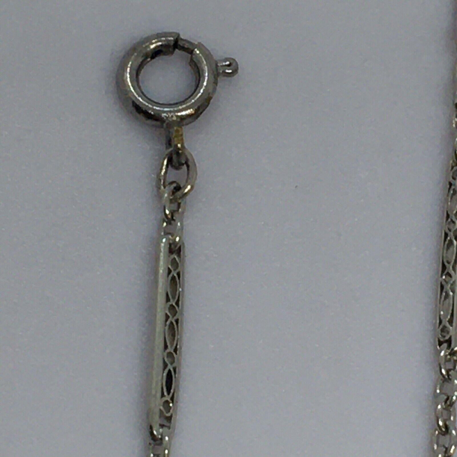 platinum fob chain for gold watch
