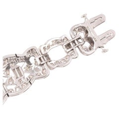 Art Deco Platinum and Diamond Bracelet