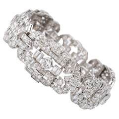 Art Deco Platinum and Diamond Bracelet