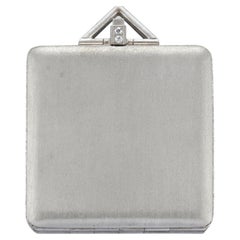 Art Deco Platinum And Diamond Locket