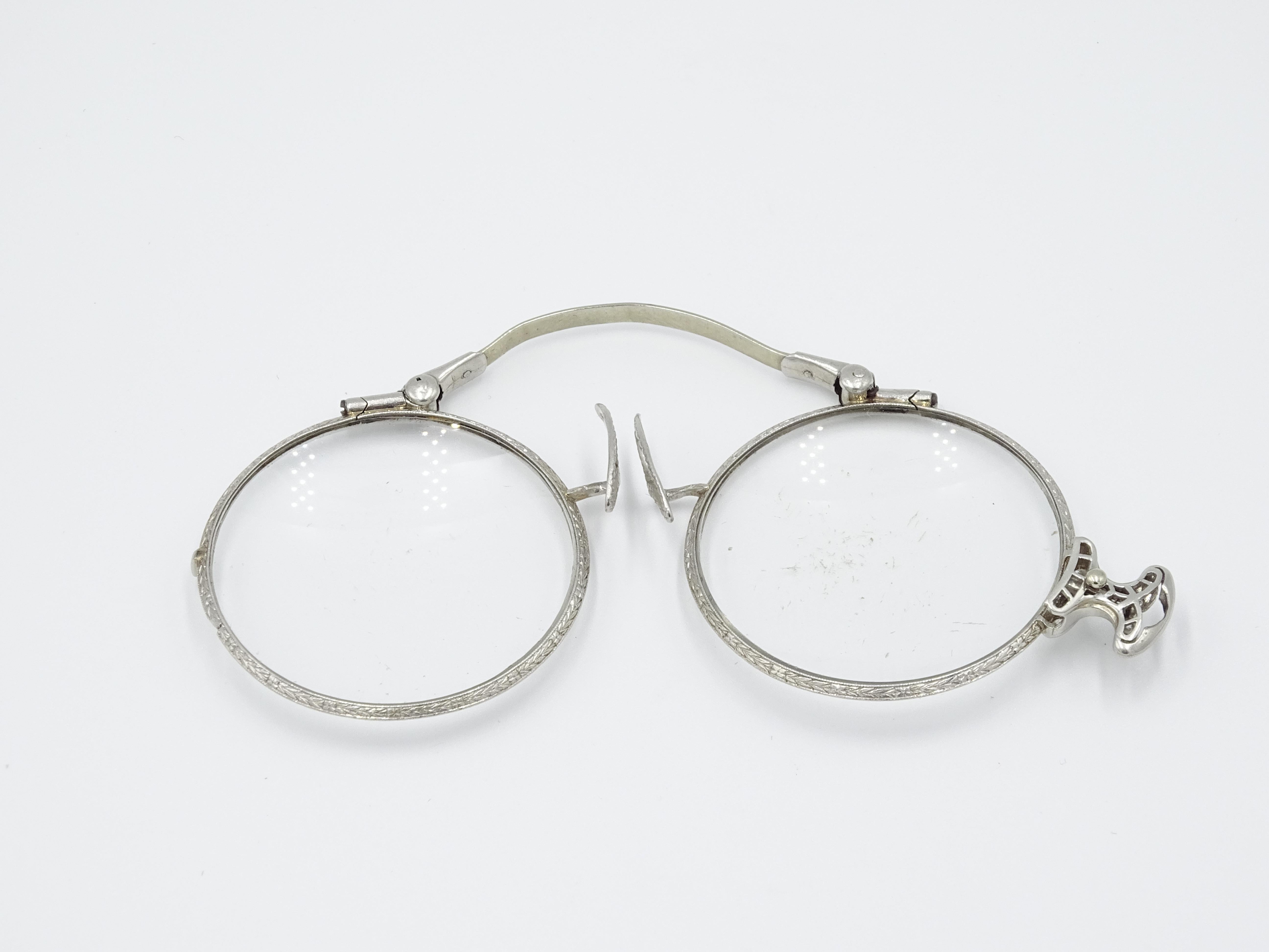 onyx diamond flip glasses