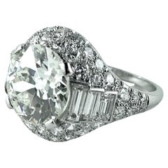 Art Deco Platinum and Diamond Ring