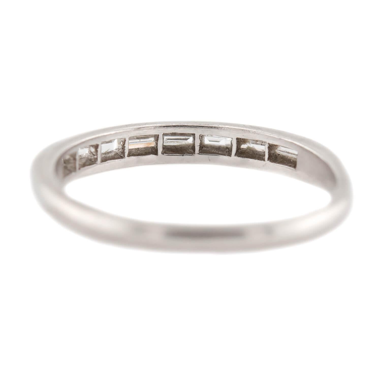 De las mujeres Anillo Art Decó de Platino y Diamantes en venta