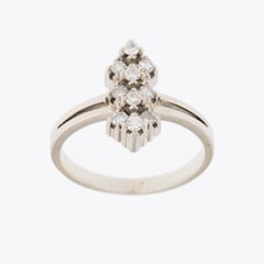 Art Deco Platinum Diamond Ring